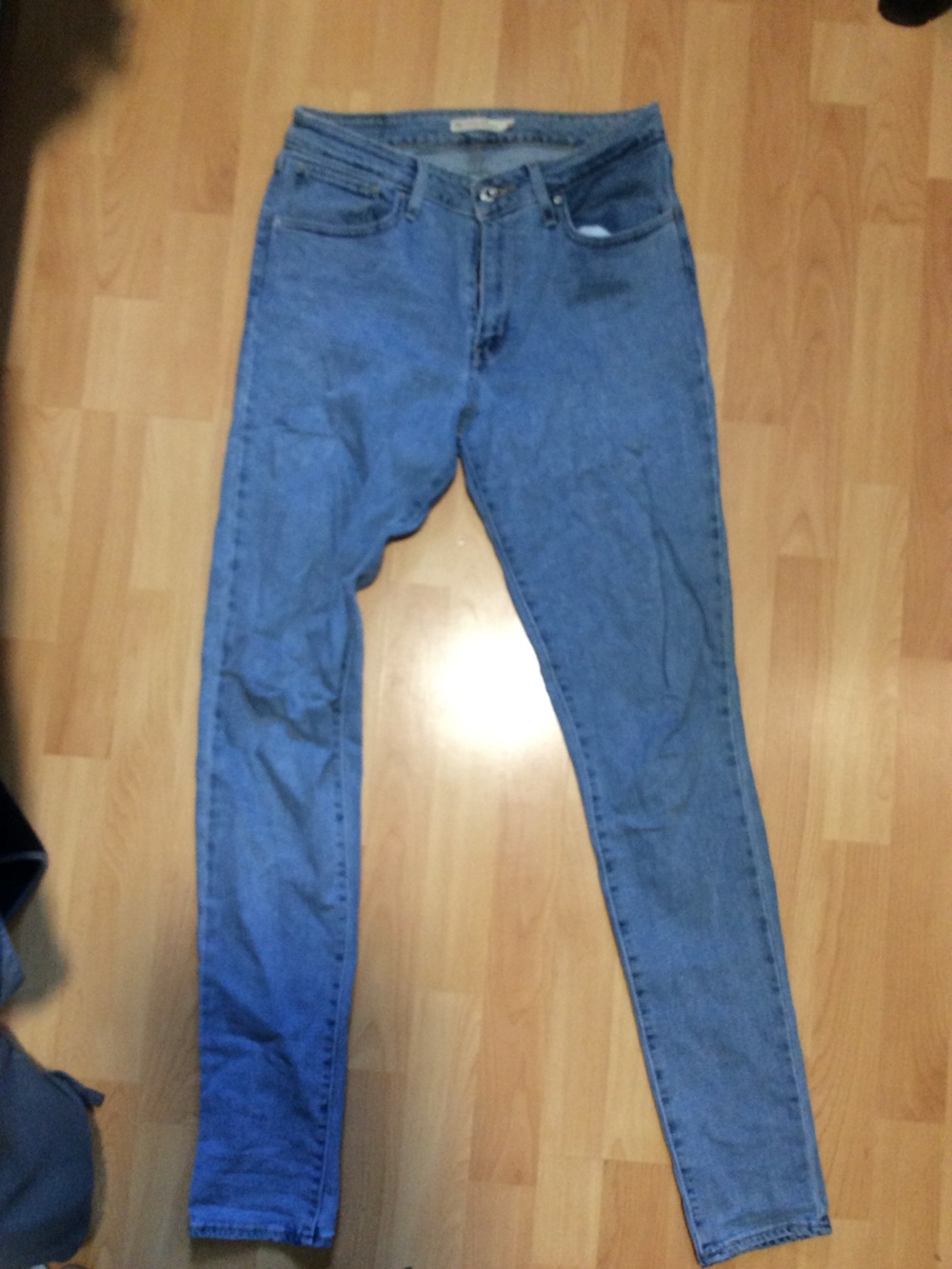 Levi's Women's High-Rise Skinny Jeans in Light Blue